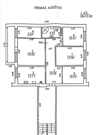 Parduodamas butas Kniaudiškių g., Kniaudiškiai, Panevėžio m., Panevėžio m. sav., 93.62 m2 ploto, 5 kambariai 3