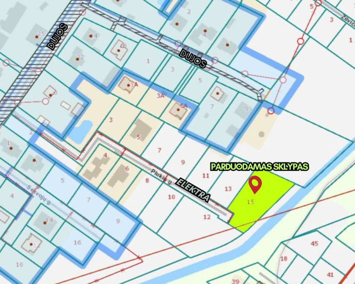 Parduodamas kitos paskirties sklypas Plukių g., Vinkšnėnų k., Šiaulių r. sav., 21.35 a ploto 6