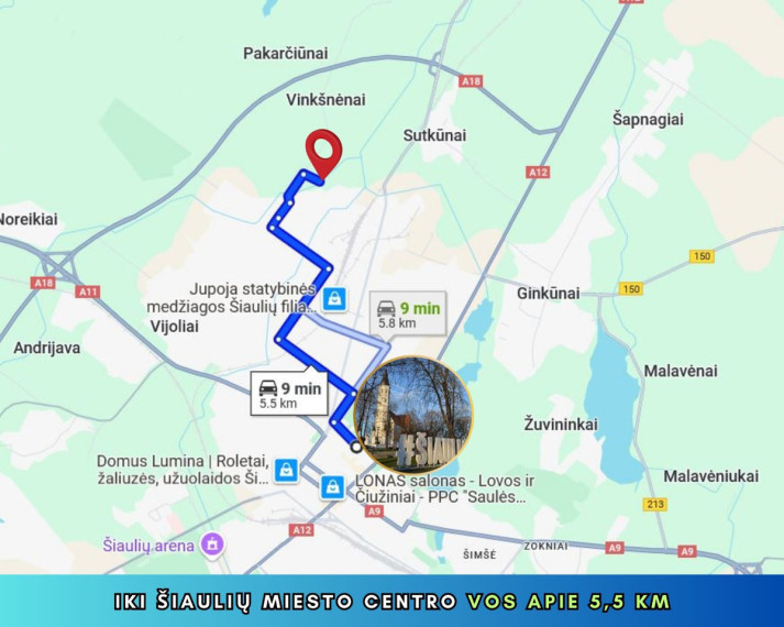 Parduodamas kitos paskirties sklypas Plukių g., Vinkšnėnų k., Šiaulių r. sav., 21.35 a ploto 9
