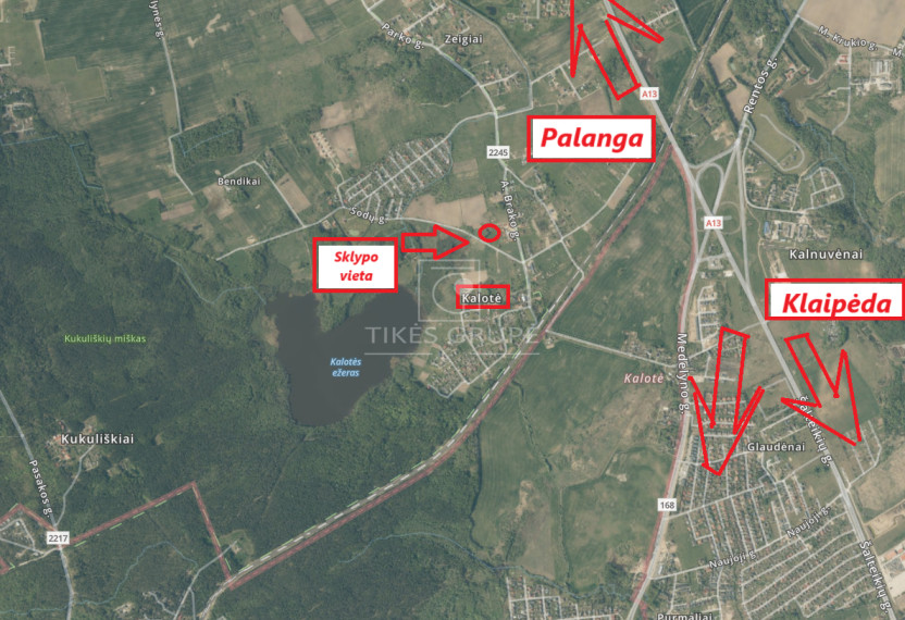 Parduodamas sklypas Sodų g., Kalotės k., Klaipėdos r. sav., 55 a ploto 4