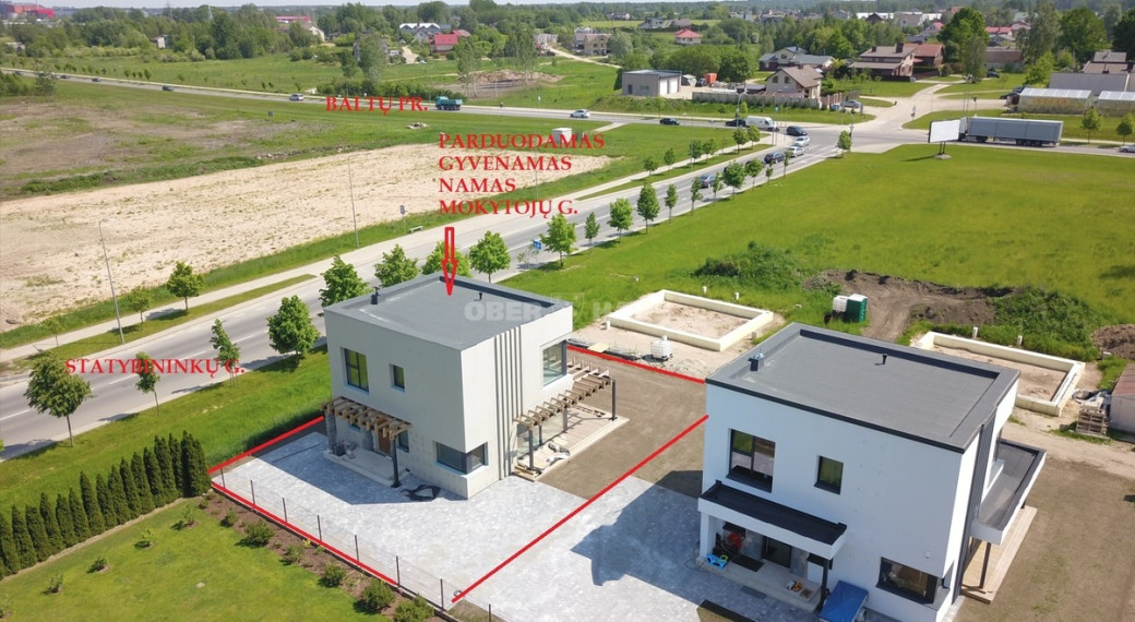 Parduodamas namas Mokytojų g., Lieporiai, Šiaulių m., Šiaulių m. sav., 120.87 m2 ploto, 2 aukštai 2