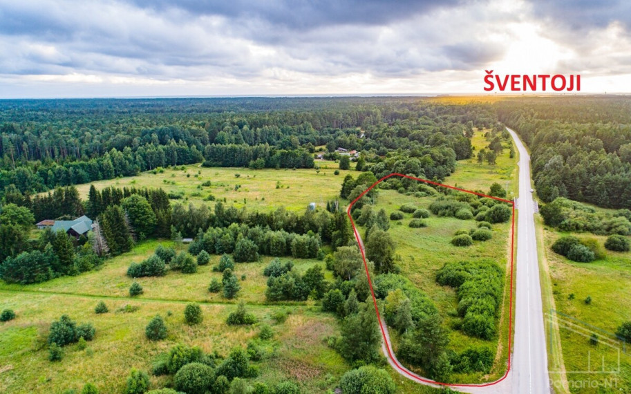 Parduodamas  sklypas Želvių k., Kretingos r. sav., 94 a ploto 1