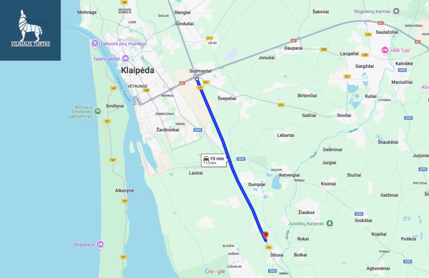 Parduodamas sklypas Dituvos k., Klaipėdos r. sav., 942 a ploto 2