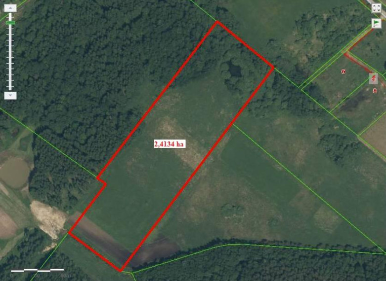 Parduodamas sklypas Visgirdų k., Šiaulių r. sav., 241.34 a ploto 1