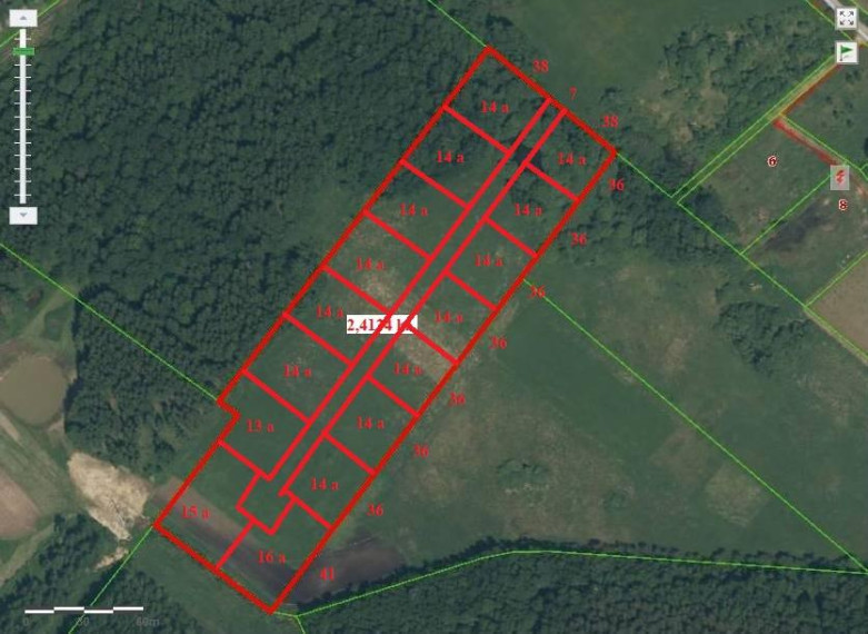 Parduodamas sklypas Visgirdų k., Šiaulių r. sav., 241.34 a ploto 5