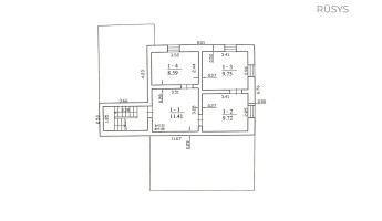 Parduodamas namas Vilties g., Rastinėnų k., Vilniaus r. sav., 202.36 m2 ploto, 2 aukštai 19