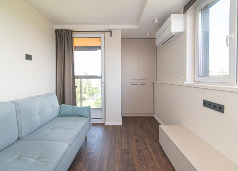 Parduodamas butas Viršuliškių g., Viršuliškės, Vilniaus m., Vilniaus m. sav., 34.92 m2 ploto, 2 kambariai
