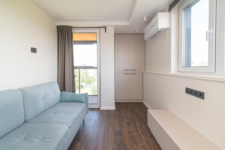 Parduodamas butas Viršuliškių g., Viršuliškės, Vilniaus m., Vilniaus m. sav., 34.92 m2 ploto, 2 kambariai 1
