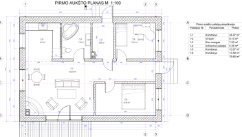 Parduodamas namas Vasaros g., Baukštininkų k., Klaipėdos r. sav., 79.21 m² ploto 3 kambariai 31