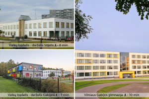 Parduodamas butas Gabijos g., Pašilaičiai, Vilniaus m., Vilniaus m. sav., 67.24 m2 ploto, 3 kambariai 26