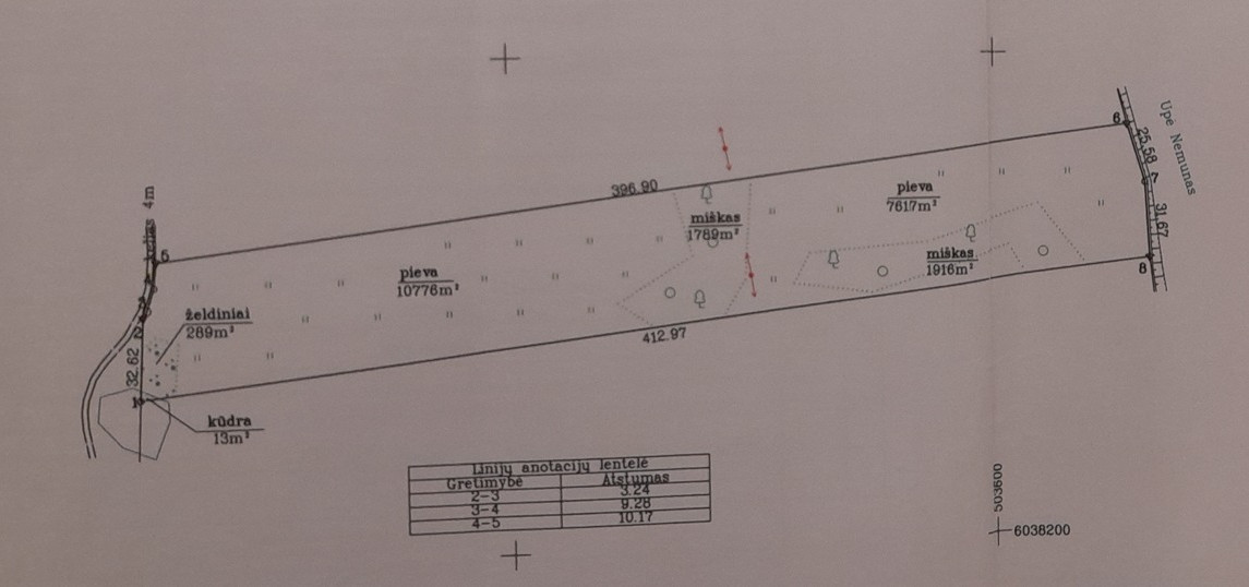 Parduodamas sklypas Panemuninkų k., Alytaus r. sav., 224 a ploto 2
