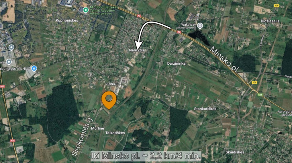 Parduodamas  sklypas Nemėžio mstl., Vilniaus r. sav., 104.71 a ploto 10