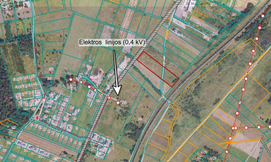 Parduodamas  sklypas Nemėžio mstl., Vilniaus r. sav., 104.71 a ploto 9