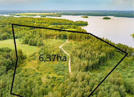 Parduodamas  sklypas Antalieptės mstl., Zarasų r. sav., 637 a ploto