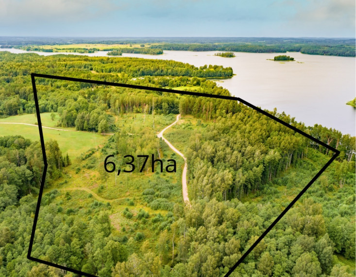 Parduodamas sklypas Antalieptės mstl., Zarasų r. sav., 637 a ploto 1