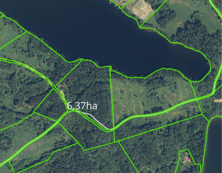 Parduodamas sklypas Antalieptės mstl., Zarasų r. sav., 637 a ploto 2