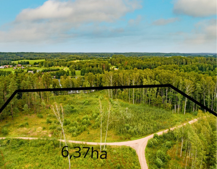Parduodamas sklypas Antalieptės mstl., Zarasų r. sav., 637 a ploto 4