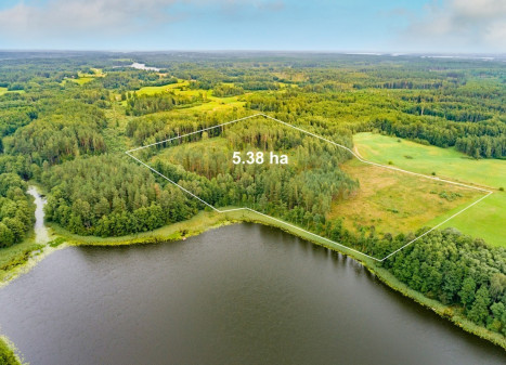 Parduodamas  sklypas Čepeliškių k., Zarasų r. sav., 538 a ploto