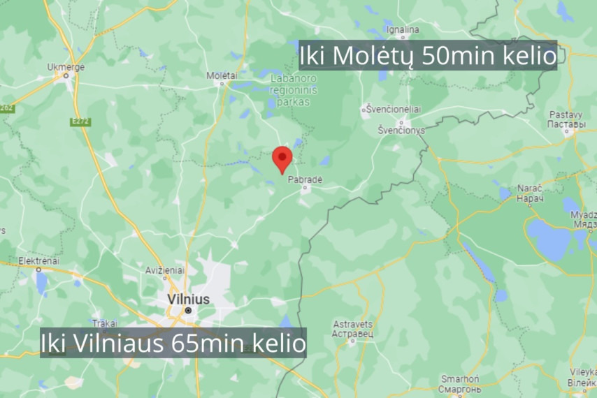 Parduodamas sklypas Padubingės k., Švenčionių r. sav., 630 a ploto 3