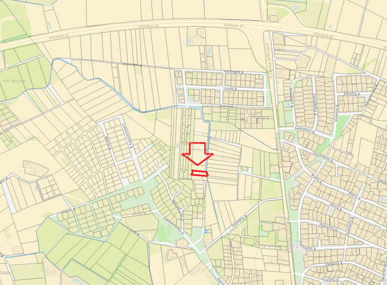 Parduodamas  sklypas Gargždų m., Klaipėdos r. sav., 24 a ploto 3