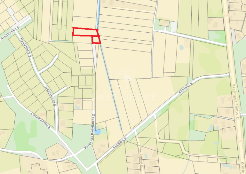 Parduodamas  sklypas Gargždų m., Klaipėdos r. sav., 24 a ploto 4