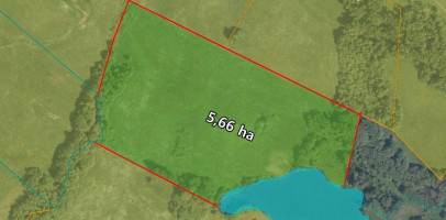 Parduodamas  sklypas Radeikių k., Utenos r. sav., 566 a ploto 24