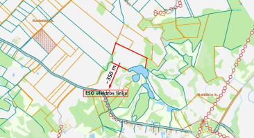 Parduodamas  sklypas Radeikių k., Utenos r. sav., 566 a ploto 25