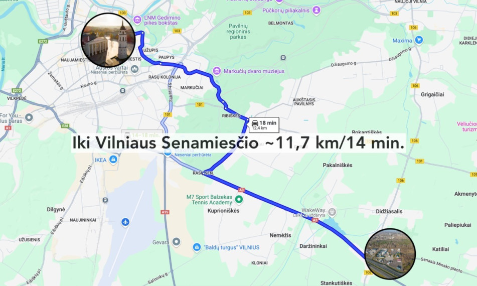 Nuomojamos kitos paskirties patalpos Senasis Minsko pl., Didžiasalio k., Vilniaus r. sav., 15000 m2 ploto 36