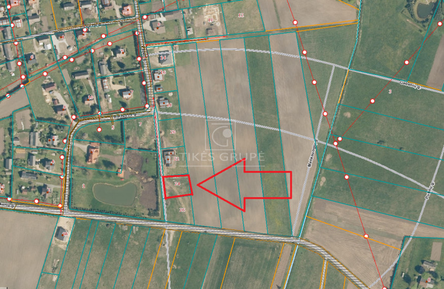 Parduodamas sklypas Saugų k., Šilutės r. sav., 11 a ploto 2