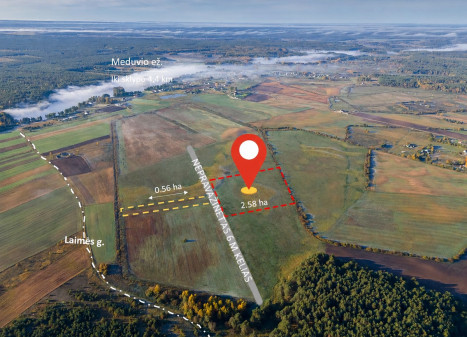 Parduodamas žemės ūkio paskirties sklypas Senojo Tarpupio k., Trakų r. sav., 258.36 a ploto