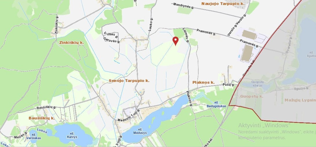 Parduodamas žemės ūkio paskirties sklypas Senojo Tarpupio k., Trakų r. sav., 258.36 a ploto 18