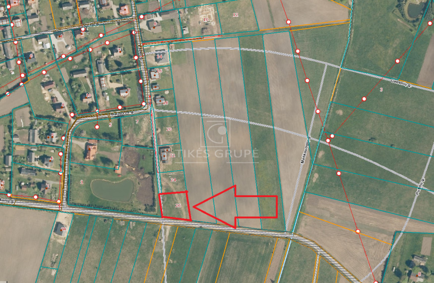 Parduodamas sklypas Saugų k., Šilutės r. sav., 15 a ploto 2
