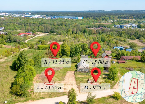 Parduodamas kitos paskirties sklypas Plikakalnio g., Pagiriai, Vilniaus m., Vilniaus m. sav., 9.2 a ploto