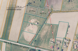 Parduodamas  sklypas Daubariškio k., Širvintų r. sav., 34.77 a ploto 11