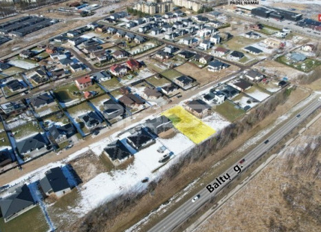 Parduodamas namų valdos paskirties sklypas Lapišės g., Verduliai, Šiaulių m., Šiaulių m. sav., 10.03 a ploto