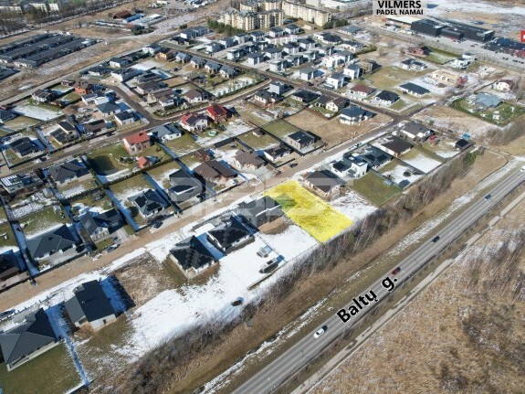 Parduodamas namų valdos paskirties sklypas Lapišės g., Verduliai, Šiaulių m., Šiaulių m. sav., 10.03 a ploto 1