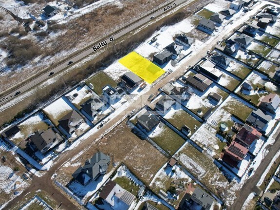 Parduodamas namų valdos paskirties sklypas Lapišės g., Verduliai, Šiaulių m., Šiaulių m. sav., 10.03 a ploto 2