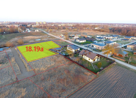 Parduodamas sklypas Mažosios Lietuvos g., Lieporiai, Šiaulių m., Šiaulių m. sav., 18.19 a ploto