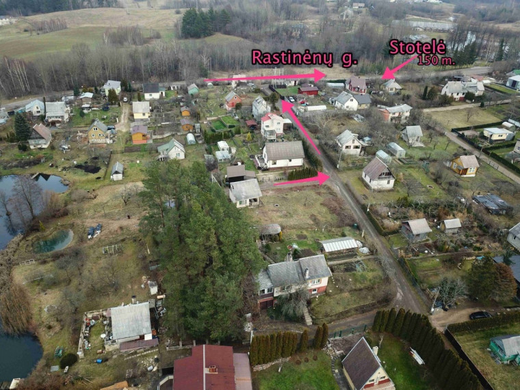 Parduodamas namas Spindulių 1-oji g., Rastinėnų k., Vilniaus r. sav., 58.43 m2 ploto, 1 aukštai 6