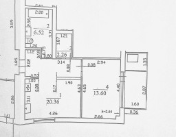 Parduodamas butas Viršilų g., Viršuliškės, Vilniaus m., Vilniaus m. sav., 43 m2 ploto, 2 kambariai 11
