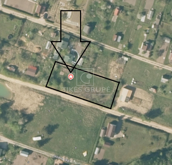 Parduodamas sklypas Vaitelių k., Klaipėdos r. sav., 12 a ploto 1