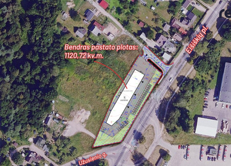Parduodamas sklypas Eišiškių pl., Vilniuje, 38.16 a ploto