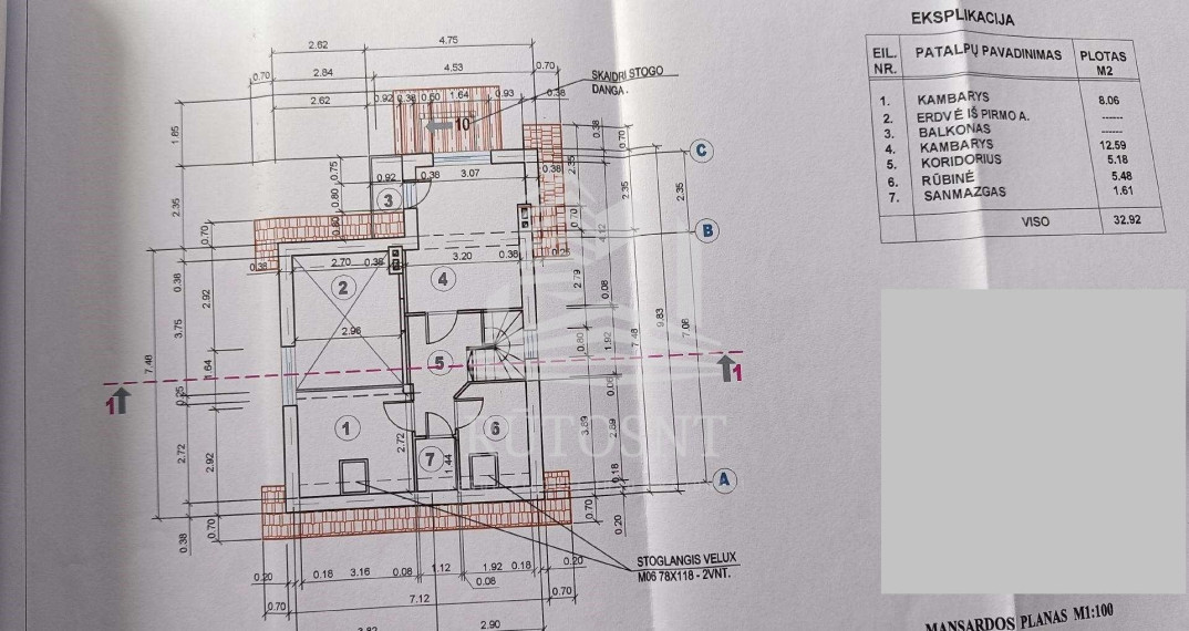 Parduodamas namas Žiaukų k., Klaipėdos r. sav., 110.62 m² ploto 5 kambariai 10