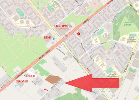 Parduodamas sklypas Mažosios Lietuvos g., Lieporiai, Šiaulių m., Šiaulių m. sav., 93.87 a ploto