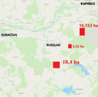 Parduodamas sklypas Griauželiškių k., Kupiškio r. sav., 1630.00 a ploto 5