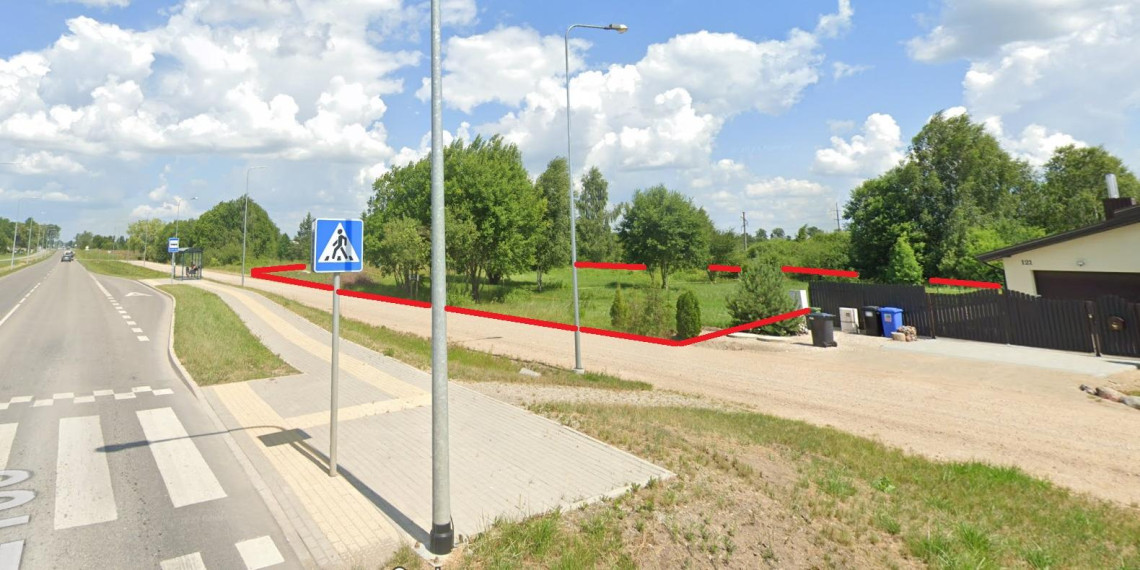 Parduodamas sklypas Bačiūnų g., Bačiūnai, Šiaulių m., Šiaulių m. sav., 13.50 a ploto 4