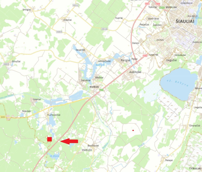 Parduodamas sklypas Naisių k., Šiaulių r. sav., 518.00 a ploto 21