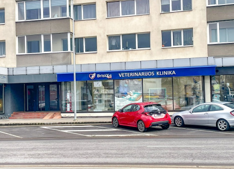 Parduodamos paslaugų, prekybos patalpos J. Basanavičiaus g., Centras, Panevėžio m., Panevėžio m. sav., 198.93 m2 ploto