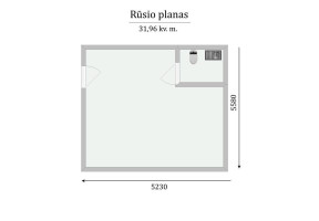Parduodamas namas Kryžiokų Sodų 9-oji g., Balsiai, Vilniaus m., Vilniaus m. sav., 147.37 m2 ploto, 1 aukštai 22