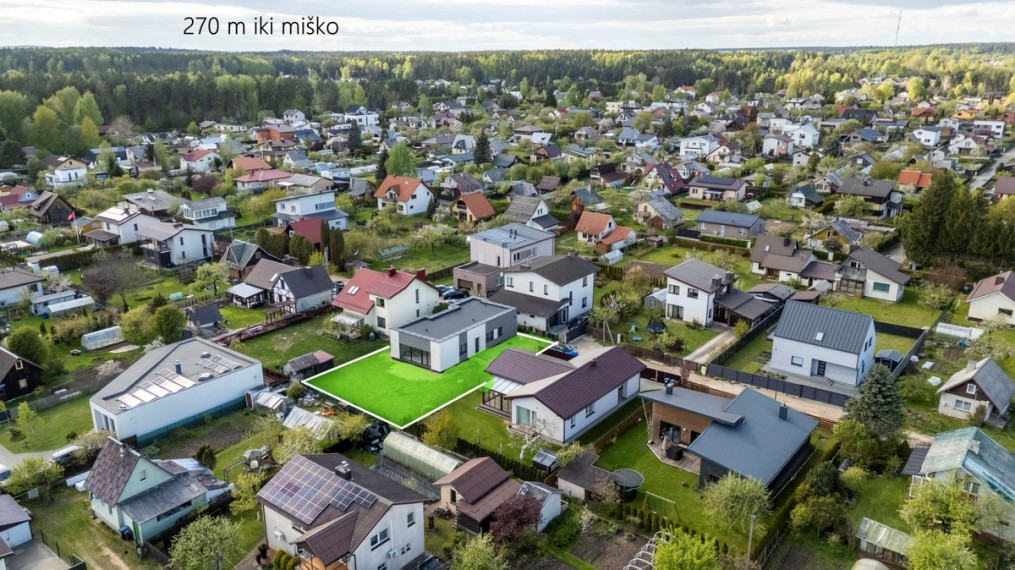 Parduodamas namas Kryžiokų Sodų 9-oji g., Balsiai, Vilniaus m., Vilniaus m. sav., 147.37 m2 ploto, 1 aukštai 4